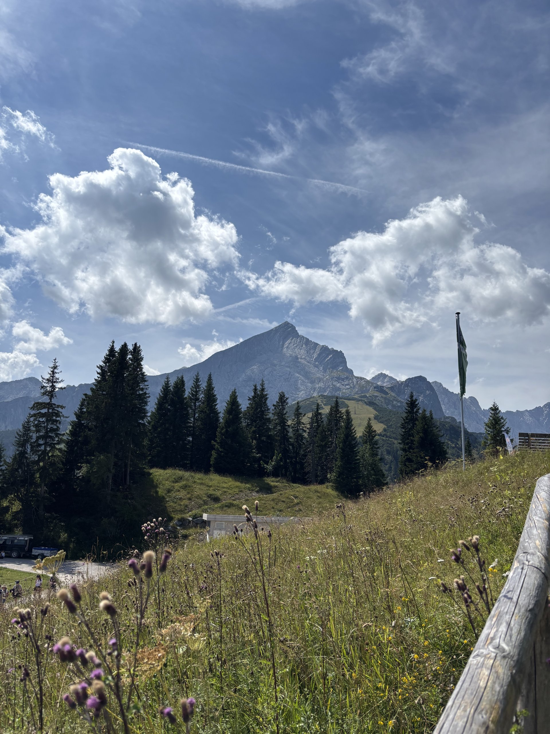 Alpspitze und Alpspix Aussichtsplattform