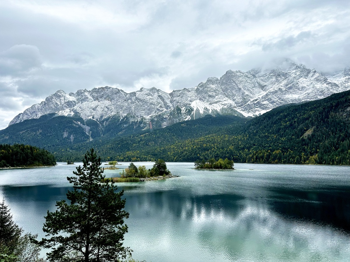 Eibsee mit Bergpanorama